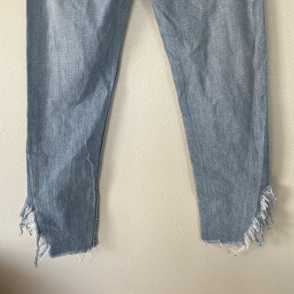 Comune Aberdeen Thrift Straight Fit Jeans‎ Women's Size 27 Button Fly Distressed - Picture 12 of 15